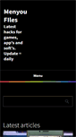 Mobile Screenshot of menyou.us